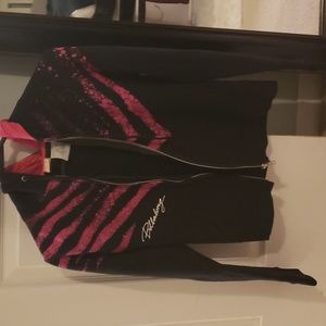 Billabong, Small, Black Zip-Up Hoodie